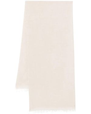 Eric Bompard Voile Scarf - White