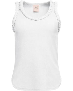 Cinq À Sept Braided Tank Top - White