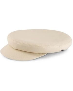 Borsalino Brest Linen Sailor Cap - Natural
