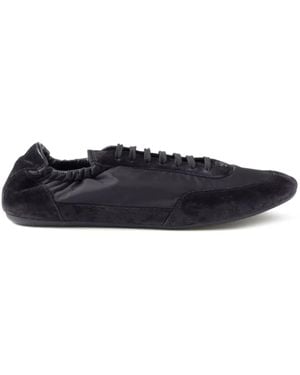 Prada Collapse Re-nylon スエードスニーカー - ブルー