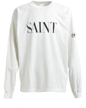 SAINT Mxxxxxx Logo Jumper - White