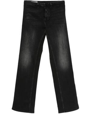 Gucci Jeans Met Web-Detail - Zwart