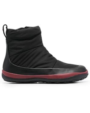 Camper 30Mm Chunky Quilted Boots - Black