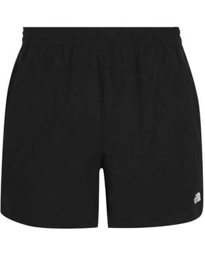 The North Face Logo-Print Shorts - Black