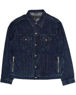Chrome Hearts Motorbreath Denim Jacket - Blue