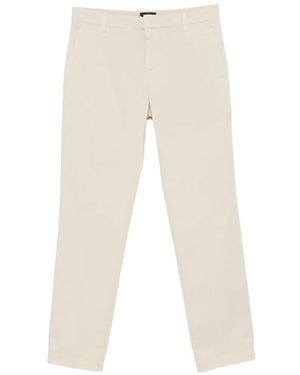 Dondup Pantalon En Serge - White