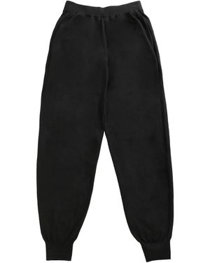 Frenckenberger Klassische Tapered-Hose - Schwarz