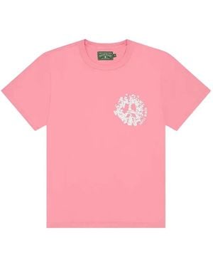 DENIM TEARS University T-Shirt - Pink