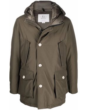 Woolrich Gewatteerde Jas - Groen