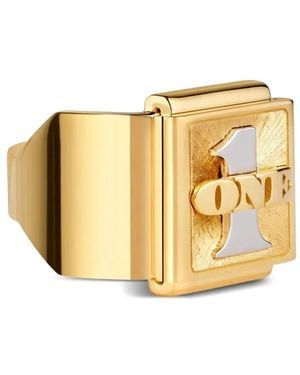 Marie Lichtenberg 18K Small Buck Ring - Metallic