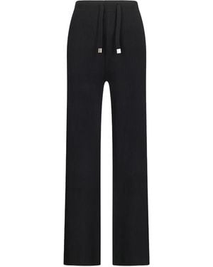 Not Shy Pantalon À Lien De Resserrage À La Taille - Noir