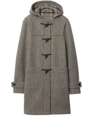 Burberry Wollen Duffeljas - Grijs