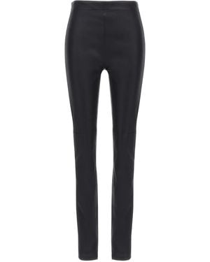 Roberto Cavalli Leather Pants - Blue
