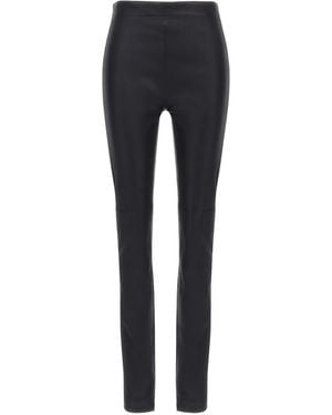 Roberto Cavalli Leather Trousers - Blue