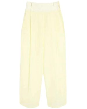 Sportmax Wide-Leg Trousers - White
