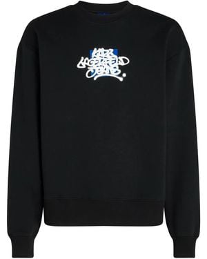 Karl Lagerfeld X Crapule2000 スウェットシャツ - ブラック
