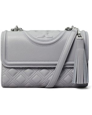 Tory Burch Fleming Soft Grain Small Convertible Shoulder Bag in Pink Lyst UK