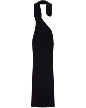 Tom Ford Impossible Asymmetric Backless Dress - Black