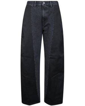 Haikure Clyde Panelled Jeans - Blue