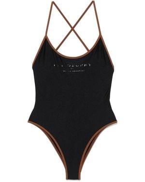 Philosophy Di Lorenzo Serafini Logo-Print Swimsuit - Black