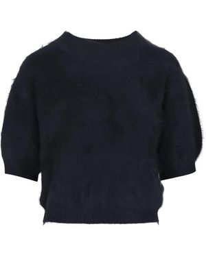 Lisa Yang Juniper Knitted Top - Black