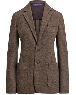 Ralph Lauren Hailey Pocket Blazer - Brown