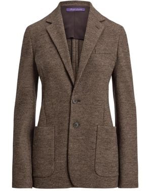 Ralph Lauren Hailey Pocket Blazer - Brown