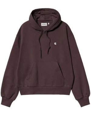 Carhartt Hooded Casey Sweatshirt - Brown