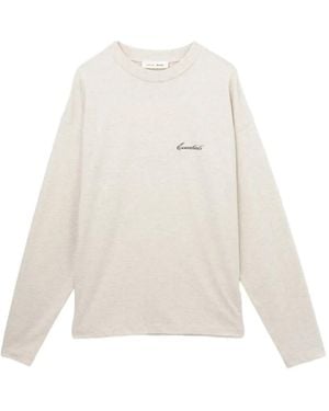 Essentials T-Shirt Classique À Manches Longues - White