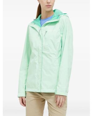 Columbia Hooded Zip-Front Jacket - Green