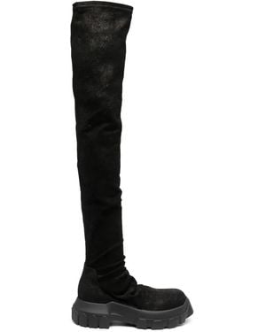 Rick Owens Bozo Tractor Stocking Boots - Black
