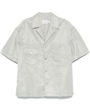 Feng Chen Wang Logo-Embroidered Shirt - White