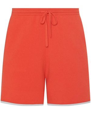 Rosetta Getty X Getty Gebreide Trainingsbroek - Rood