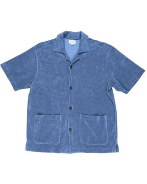 Hartford Short-Sleeves Shirt - Blue