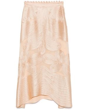 Ulla Johnson Kaelyn Midi Skirt - Natural