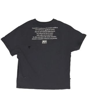 Protocol Index Neurosis Distressed T Shirt in Black for Men | Lyst