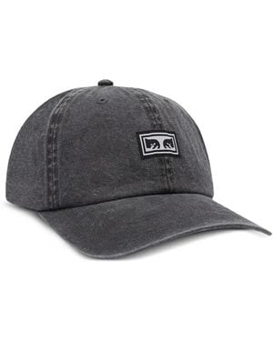 Obey Logo-Patch Cap - Gray