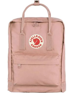 Fjallraven Kånken Logo-Patch Backpack - Pink