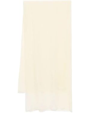 N.Peal Cashmere Dip-Dye Cashmere Scarf - Natural
