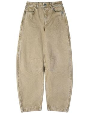 Patrizia Pepe Cargo-Jeans Aus Canvas - Natur