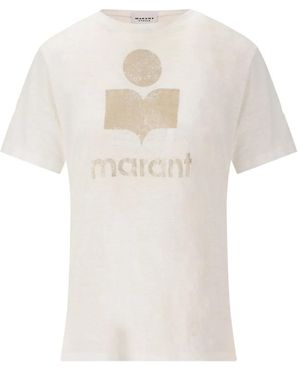 Isabel Marant Logo-print T-shirt - Weiß