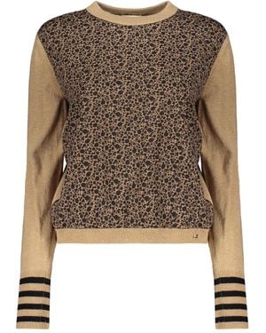 Herno Textured Sweater - Brown