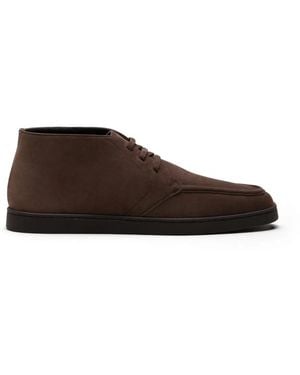 Church's Nubuck Apron-Toe Chukka Boots - Brown