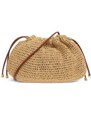 Ulla Johnson Lali Raffia Cross Body Bag - Natural