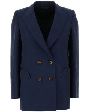 Blazé Milano Blazer À Boutonnière Croisée - Blue