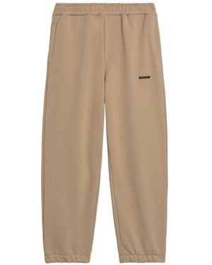 Barrow Logo Track Pants - Natural