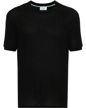 Winnie NY Camiseta de punto calado - Negro
