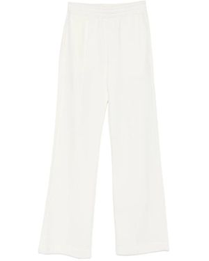 Dondup Elasticated-Waist Trousers - White