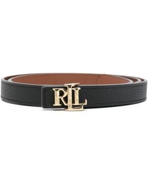 Ralph Lauren Logo-Detail Buckle Belt - White
