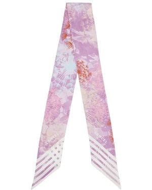 Lancel Fular de seda - Rosa